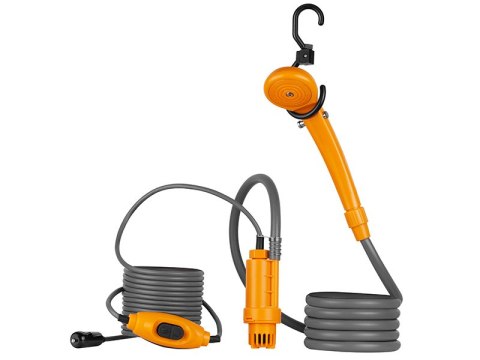 Elektryczny prysznic turystyczny TRACER CampPump 12V Elektryczny prysznic turystyczny TRACER CampPump 12V