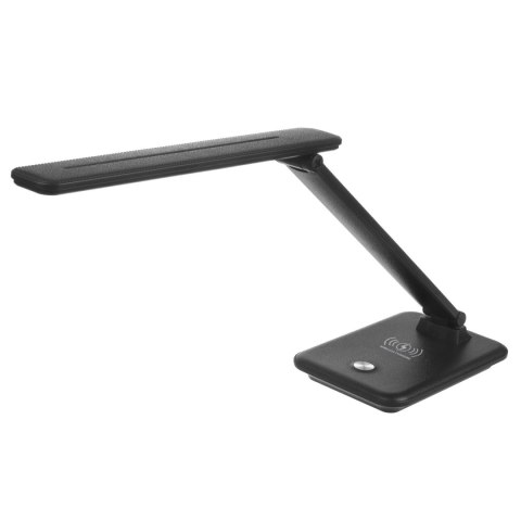 Lampka biurkowa LED Maclean, max. 9W, 220-240V AC, możliwość zmiany barwy, ściemnialna, ładowarka bezp., 450lm, MCE616 B Lampka biurkowa LED Maclean, max. 9W, 220-240V AC, możliwość zmiany barwy, ściemnialna, ładowarka bezp., 450lm, MCE616 B