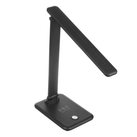 Lampka biurkowa LED Maclean, max. 9W, 220-240V AC, możliwość zmiany barwy, ściemnialna, ładowarka bezp., 450lm, MCE616 B Lampka biurkowa LED Maclean, max. 9W, 220-240V AC, możliwość zmiany barwy, ściemnialna, ładowarka bezp., 450lm, MCE616 B