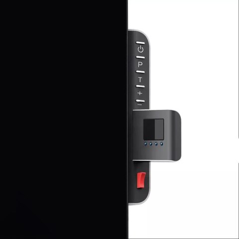 Szklany panel grzewczy Maclean, podczerwień 600W, timer, pilot, termostat, WiFi Tuya, kolor czarny, 55x100cm, MCE536 Szklany panel grzewczy Maclean, podczerwień 600W, timer, pilot, termostat, WiFi Tuya, kolor czarny, 55x100cm, MCE536