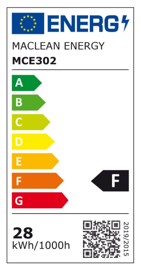 Żarówka LED Maclean, E27, 28W, 220-240V AC, neutralna biała, 4000K, 2940lm, MCE302 NW Żarówka LED Maclean, E27, 28W, 220-240V AC, neutralna biała, 4000K, 2940lm, MCE302 NW