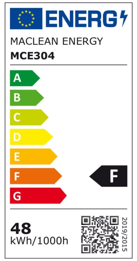 Żarówka LED Maclean, E27, 48W, 220-240V AC, zimna biała, 6500K, 5040lm, MCE304 CW Żarówka LED Maclean, E27, 48W, 220-240V AC, zimna biała, 6500K, 5040lm, MCE304 CW
