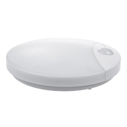 Lampa LED z czujnikiem ruchu Maclean, na podczerwień, kolor biały, 10W, IP44, barwa naturalna biała (4000K), 900lm, MCE357 W Lampa LED z czujnikiem ruchu Maclean, na podczerwień, kolor biały, 10W, IP44, barwa naturalna biała (4000K), 900lm, MCE357 W