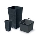 Doniczka FURU SQUARE DFSH400 - antracytowy