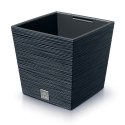 Doniczka FURU SQUARE LOW DFS300 - antracytowy