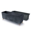 Doniczka URBI CASE BETON EFFECT N DUC800NE - antracytowy