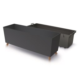 Doniczka URBI CASE DUC800N - antracytowy