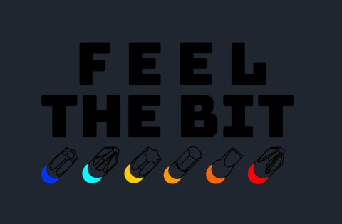 Kubek z nadrukiem FEEL THE BIT, 330ml Kubek z nadrukiem FEEL THE BIT, 330ml