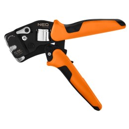 Szczypce do zaciskania końcówek tulejkowych CrV 230 mm, samonastawne 0.08 -16 mm2, AWG 26-5