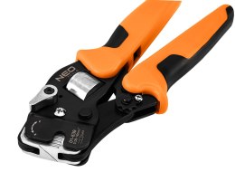 Szczypce do zaciskania końcówek tulejkowych CrV 230 mm, samonastawne 0.08 -16 mm2, AWG 26-5