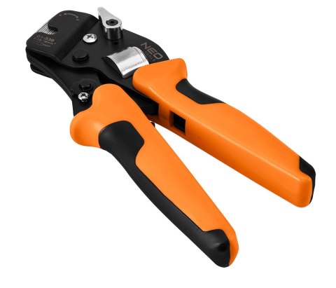 Szczypce do zaciskania końcówek tulejkowych CrV 230 mm, samonastawne 0.08 -16 mm2, AWG 26-5 Szczypce do zaciskania końcówek tulejkowych CrV 230 mm, samonastawne 0.08 -16 mm2, AWG 26-5