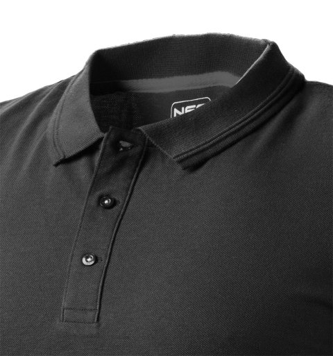 Koszulka polo DENIM, czarna, rozmiar L Koszulka polo DENIM, czarna, rozmiar L