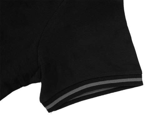 Koszulka polo DENIM, czarna, rozmiar M Koszulka polo DENIM, czarna, rozmiar M
