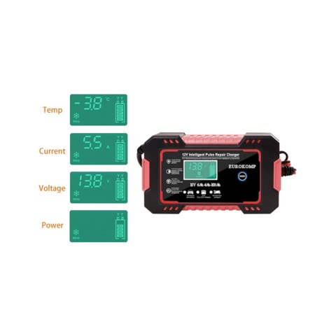 Prostownik automatyczny 12 V 6A E6165 Prostownik automatyczny 12 V 6A E6165