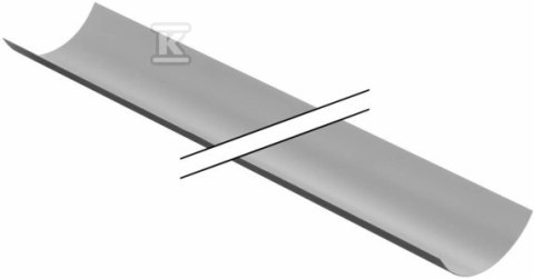 RYNNA PODPOROWA 75 L=3M (KAN.HDPE)