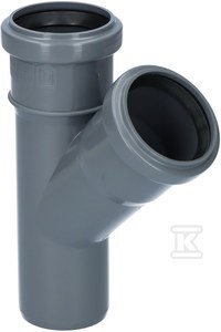 TRÓJNIK HT 50X50/45 POPIEL SANIT.ONNLIN TRÓJNIK HT 50X50/45 POPIEL SANIT.ONNLIN