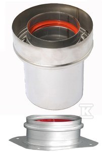 ADAPTER DN 60/100 - KOCIOŁ Z AD. PLASTI ADAPTER DN 60/100 - KOCIOŁ Z AD. PLASTI