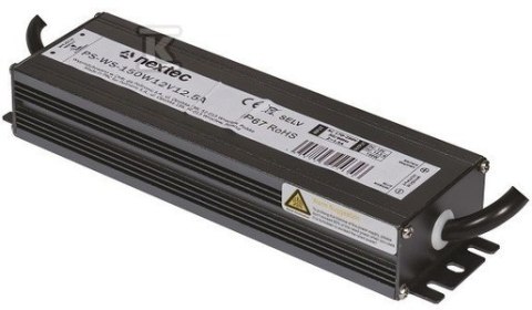 IP67 12V 12,5A 150W ZASILACZ LED SLIM