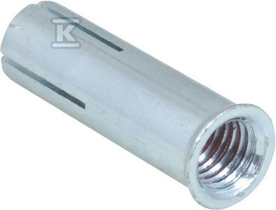 KOTWA WBIJANA STAL Z KOŁNI.M6X25 WDI1L KOTWA WBIJANA STAL Z KOŁNI.M6X25 WDI1L