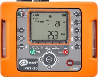PAT-10 MIERNIK BEZP.SPRZĘTU ELEKTRYCZNE PAT-10 MIERNIK BEZP.SPRZĘTU ELEKTRYCZNE