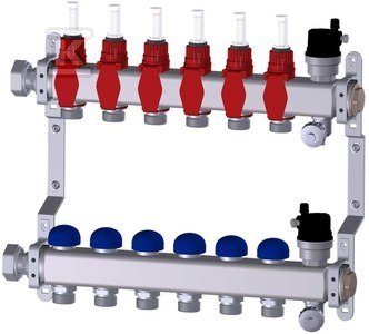 ROZDZIELACZ PREMIUM Z ROTAMETRAMI-11 OB. ROZDZIELACZ PREMIUM Z ROTAMETRAMI-11 OB.