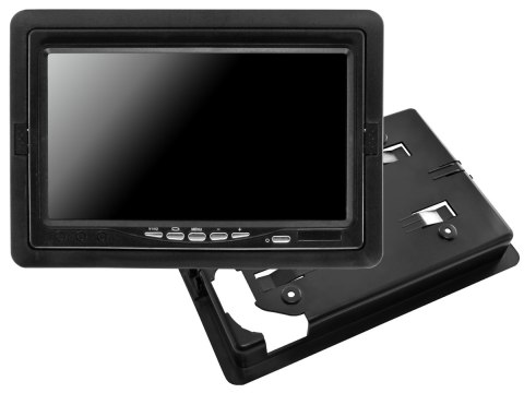 Monitor samochodowy lcd 7 cali 12/24v kabel 10m oraz kamera cofania 4pin zestaw ahd Monitor samochodowy lcd 7 cali 12/24v kabel 10m oraz kamera cofania 4pin zestaw ahd