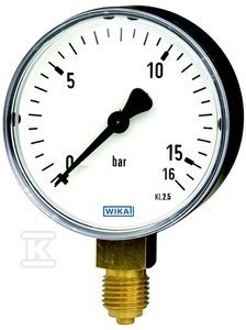 MANOMETR 111.10.160, M20X1,5 0-16BARSTAL MANOMETR 111.10.160, M20X1,5 0-16BARSTAL