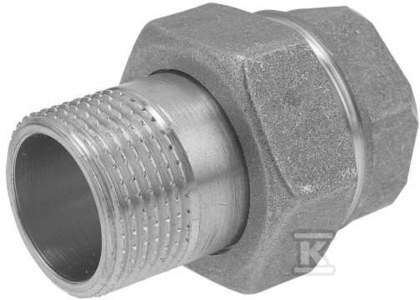 ŚRUBUNEK MOSIĘŻNY 1/2" PROSTY Z ORING