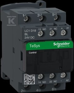 STYCZ.D 3P 18A NZ+NO 24V DC(L) AC3 STYCZ.D 3P 18A NZ+NO 24V DC(L) AC3