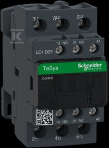 STYCZ.D 3P 25A NZ+NO 230V 50/60HZ AC3