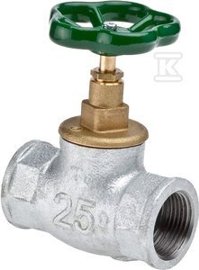 ZAWÓR PRZELOTOWY ŻELIWNY (M83) 3/4" ZAWÓR PRZELOTOWY ŻELIWNY (M83) 3/4"
