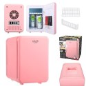 AD 8084 pink Mini lodówka 4l | chłodzenie i podgrzewanie | do domu i samochodu | system peltiera
