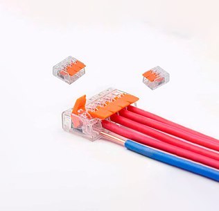 Zestaw szybkozłączy elektrycznych 75szt.E6079 Zestaw szybkozłączy elektrycznych 75szt.E6079