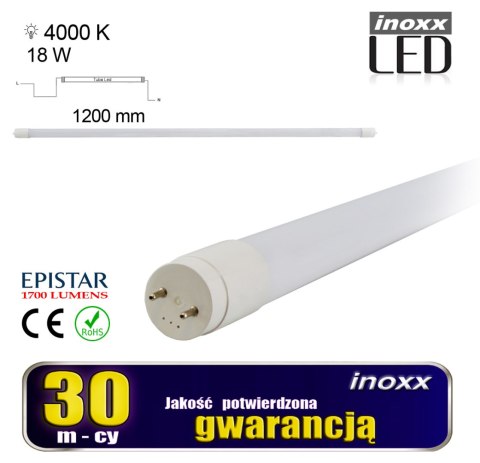 Zestaw: 10x oprawa hermetyczna lampa led ip65 + 20x świetlówka led 120cm 18w t8 4000k g13 neutralna Zestaw: 10x oprawa hermetyczna lampa led ip65 + 20x świetlówka led 120cm 18w t8 4000k g13 neutralna