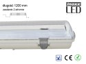 Zestaw: 10x oprawa hermetyczna lampa led ip65 + 20x świetlówka led 120cm 18w t8 4000k g13 neutralna