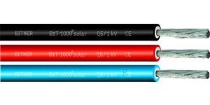 BIT 1000 SOLAR 1X6 BLACK 1/1 KV BĘBEN