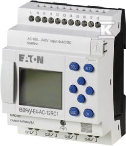 EASYE4,230VAC/DC,8DI,4DO-R,Z WYŚW. EASYE4,230VAC/DC,8DI,4DO-R,Z WYŚW.
