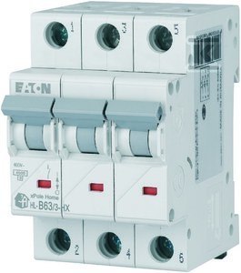 HN-B63/3 WYŁ.NADPRĄDOWY 6KA HN-B63/3 WYŁ.NADPRĄDOWY 6KA