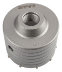 Otwornica widiowa 80 mm z adapterem SDS+ oraz wiertłem pilotującym