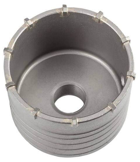 Otwornica widiowa 85 mm z adapterem SDS+ oraz wiertłem pilotującym Otwornica widiowa 85 mm z adapterem SDS+ oraz wiertłem pilotującym