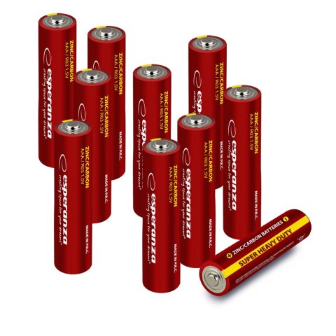 EZB205 Esperanza baterie zn-c aaa 10szt blister EZB205 Esperanza baterie zn-c aaa 10szt blister