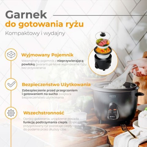 CR 6419 Garnek do gotowania ryżu - 1,0 l CR 6419 Garnek do gotowania ryżu - 1,0 l