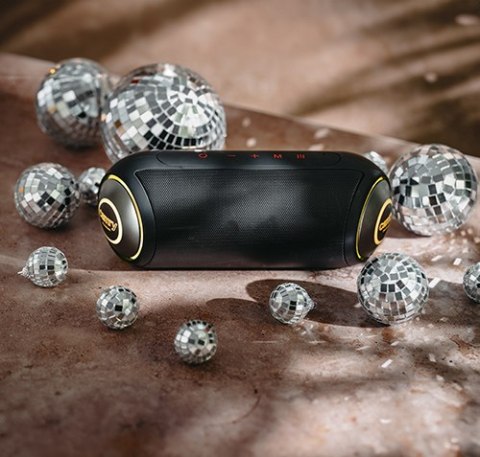 CR 1901 black Głośnik bezprzewodowy - bluetooth CR 1901 black Głośnik bezprzewodowy - bluetooth