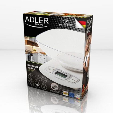 AD 3137 white Waga kuchenna z misą AD 3137 white Waga kuchenna z misą