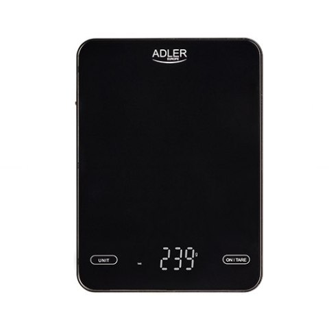 AD 3177 black Waga kuchenna 10kg ładowana przez usb AD 3177 black Waga kuchenna 10kg ładowana przez usb