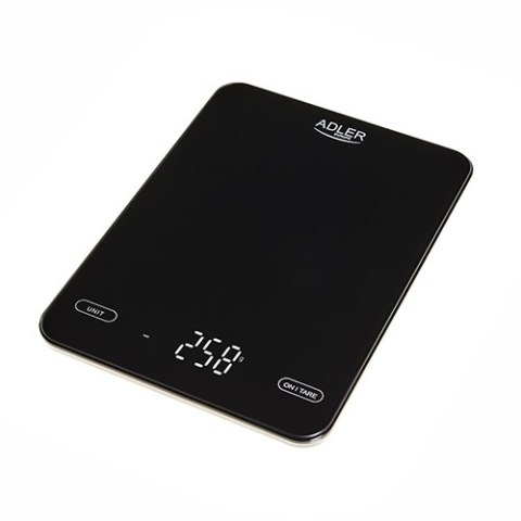 AD 3177 black Waga kuchenna 10kg ładowana przez usb AD 3177 black Waga kuchenna 10kg ładowana przez usb