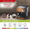 AD 4404 copper Ekspres ciśnieniowy