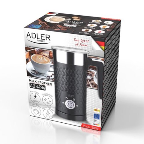 AD 4494 black Spieniacz do mleka - spienianie i podgrzewanie (latte i cappucino) AD 4494 black Spieniacz do mleka - spienianie i podgrzewanie (latte i cappucino)
