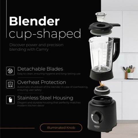 CR 4089 Blender kielichowy - 23000obr/min - 1,7l kielich - 3 programy CR 4089 Blender kielichowy - 23000obr/min - 1,7l kielich - 3 programy