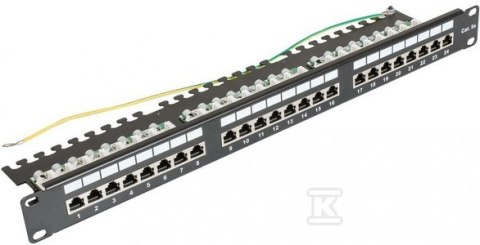 PANEL KATEGORII 5E FTP 19" 1U, 24XRJ45 PANEL KATEGORII 5E FTP 19" 1U, 24XRJ45